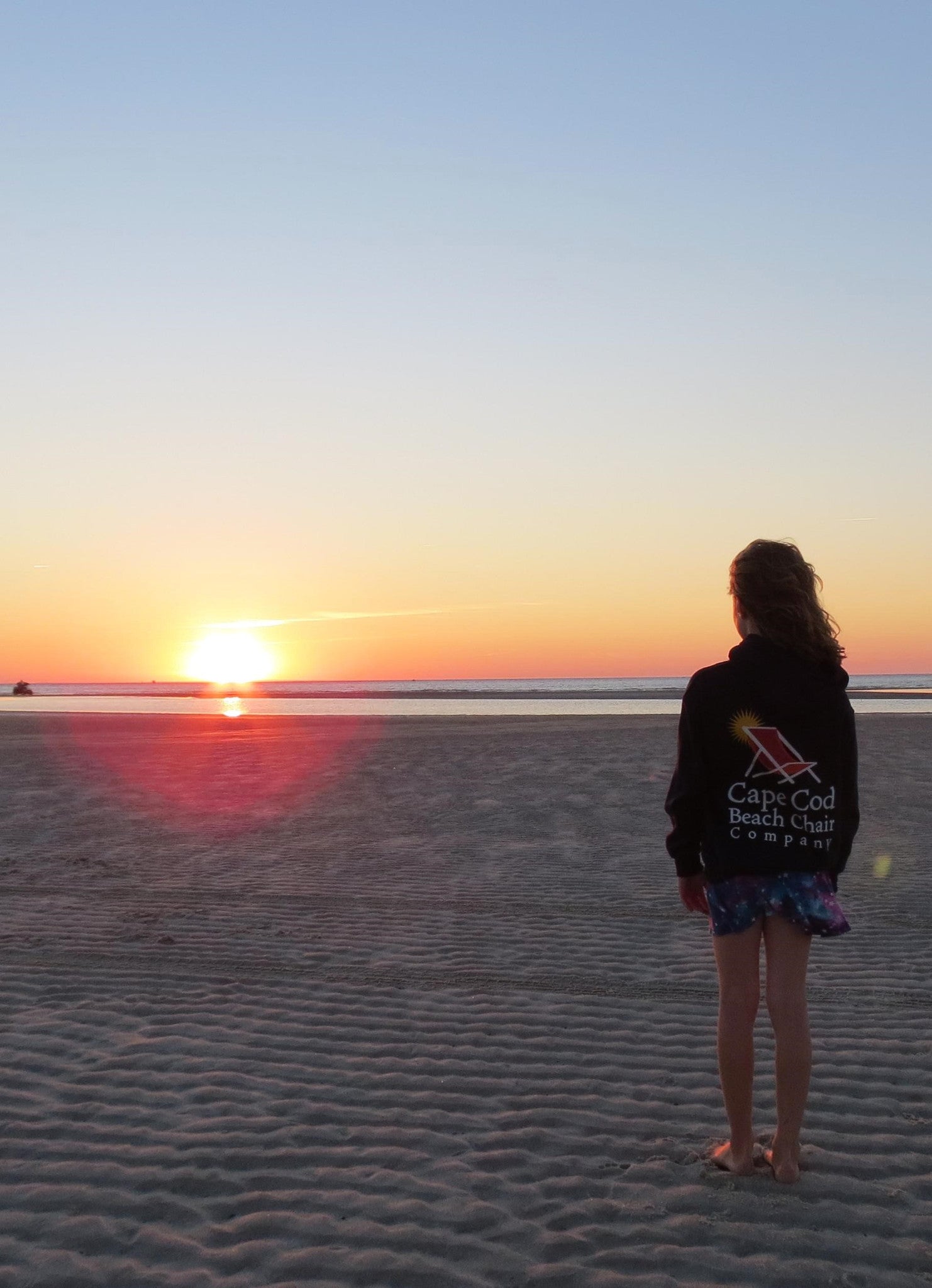 Show your love for the best beach chair with our Cape Cod Beach Chair apparel including sweatshirts, hats and t-shirts