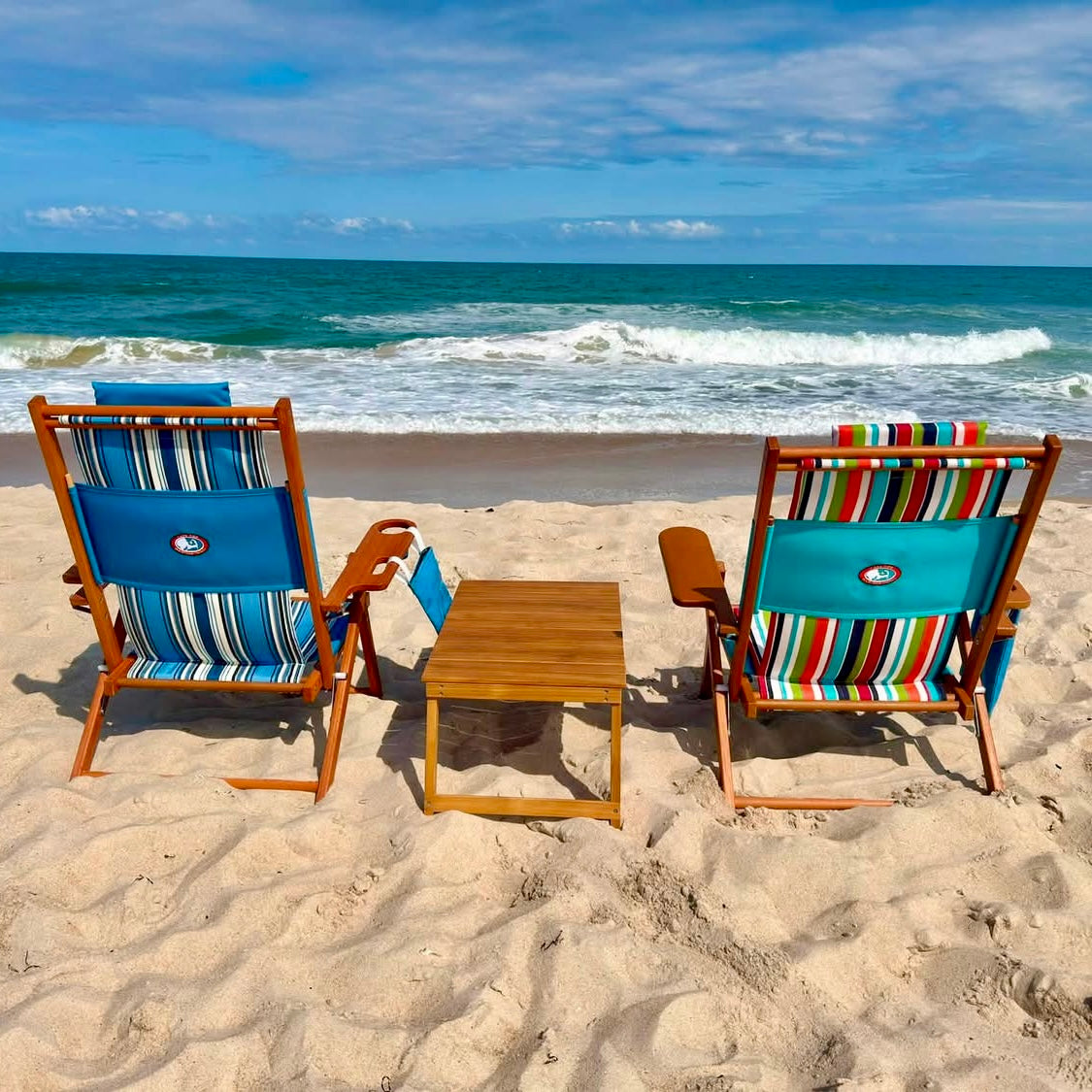 Nauset Recliner- Carousel Stripe