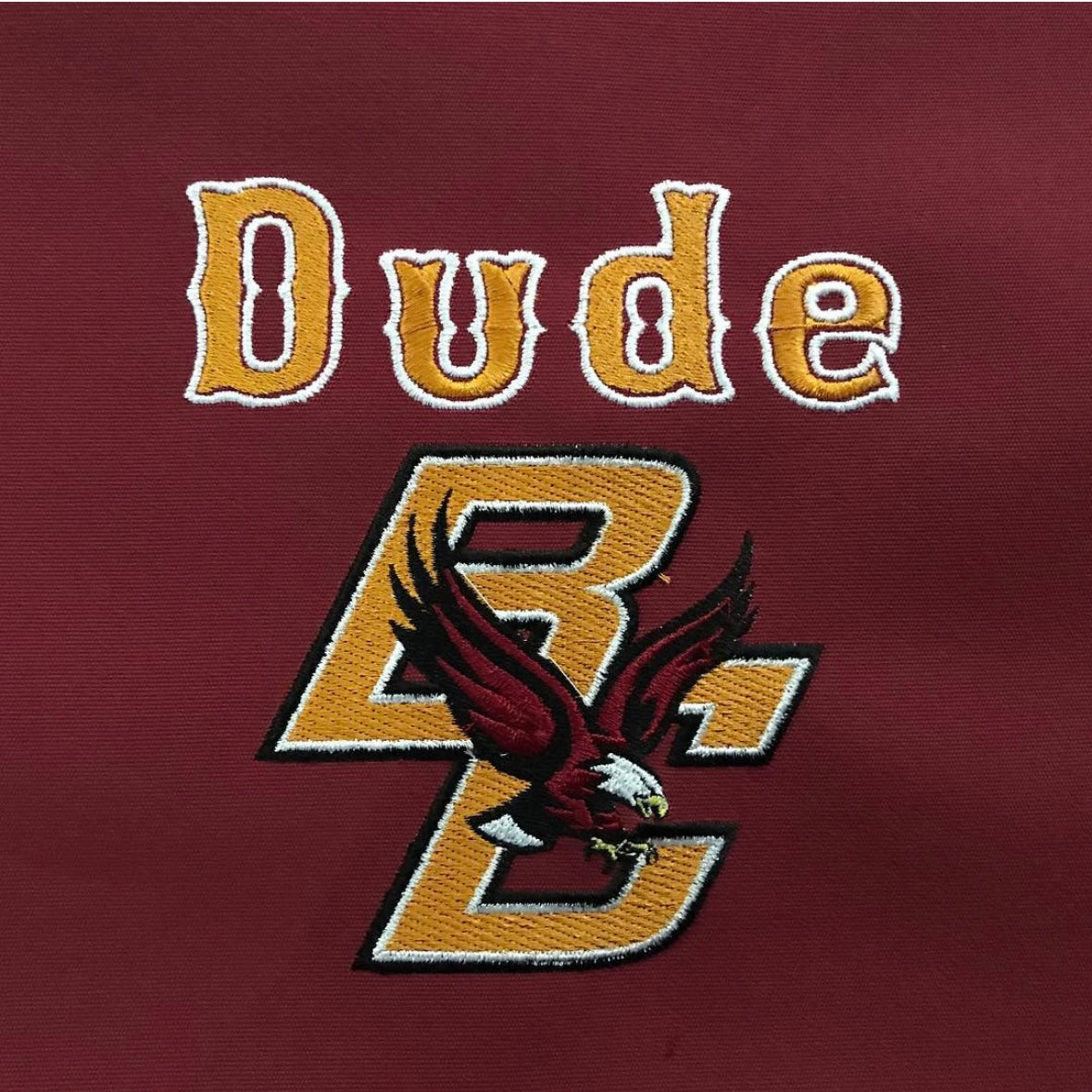 Boston College Beach Chair Custom Embroidery