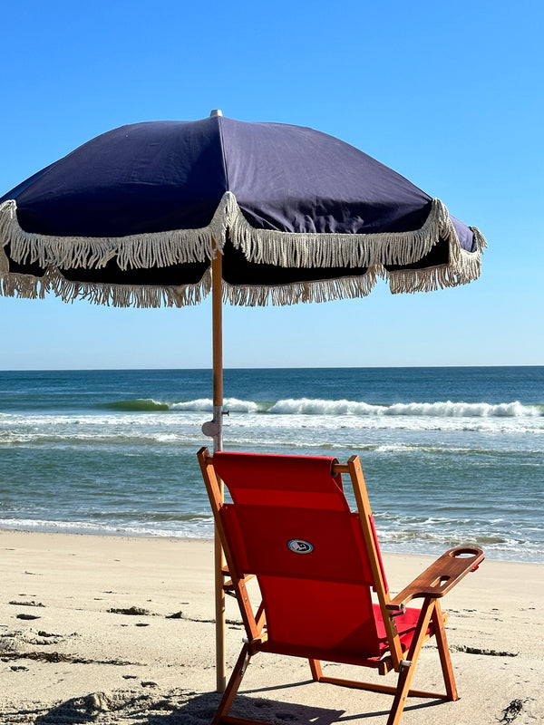 Premium Beach Umbrella- Navy