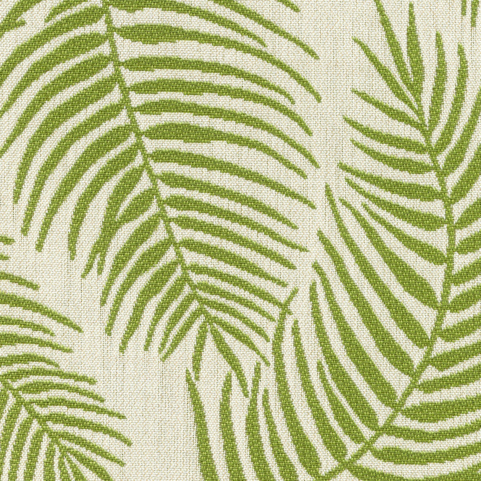 Sunbrella Green Palm Fabric Beach Chair Seat
