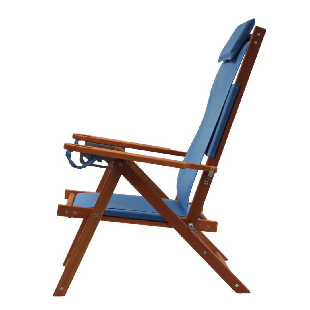 Nauset Recliner- Bay Blue