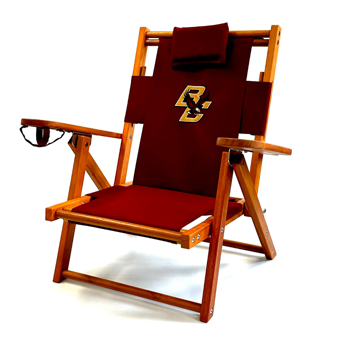 Personalized Children's Beach Chair with Boston College Logo