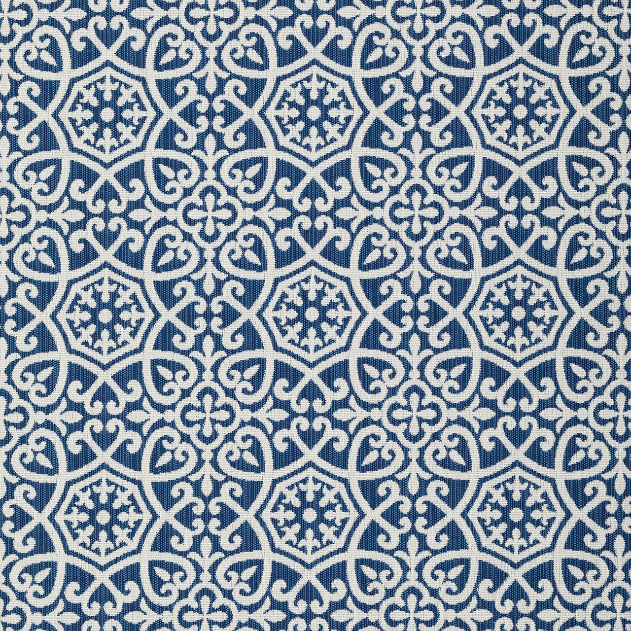 Blue and White Limited Edition Sunbrella Fabric Swatch