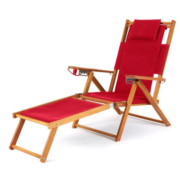 footrest attachment for wooden beach chair