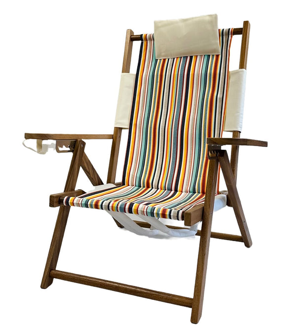 Islander Backpack Chair- Summer Highlight Stripe