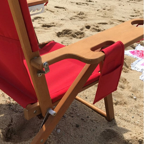 small canvas storage pouch for beach chair