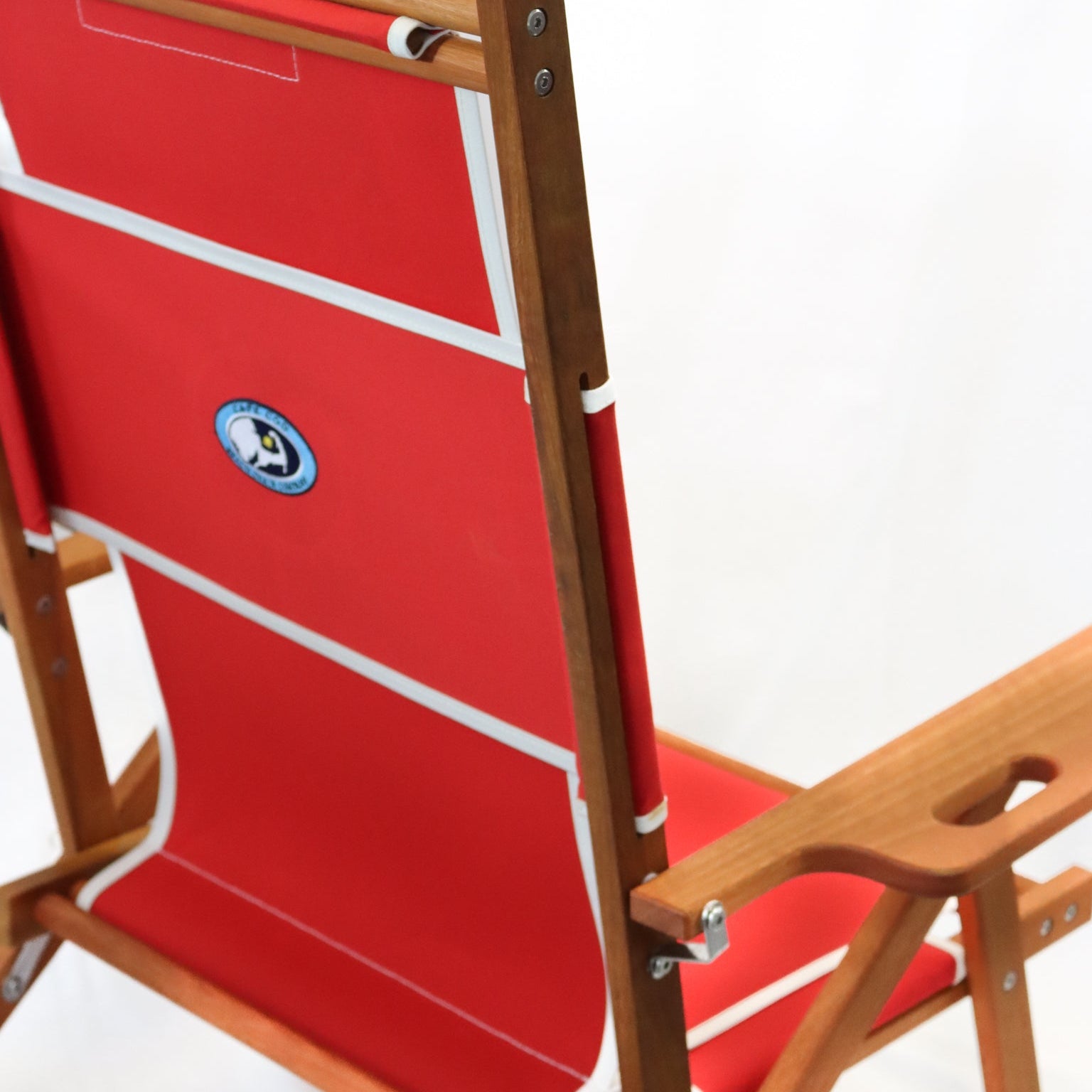 Nauset Recliner Trimmed Red