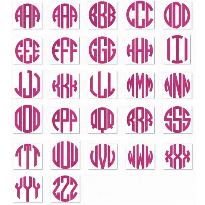 Circle Monogram