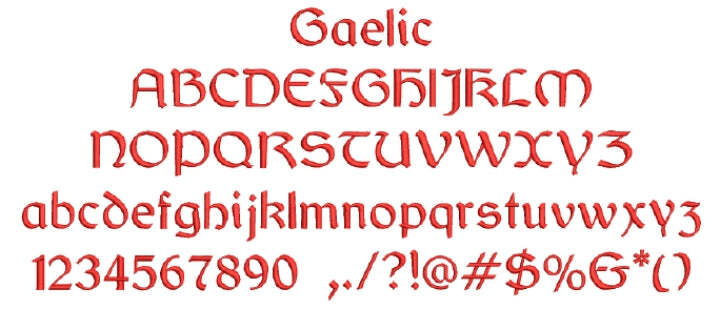 Gaelic