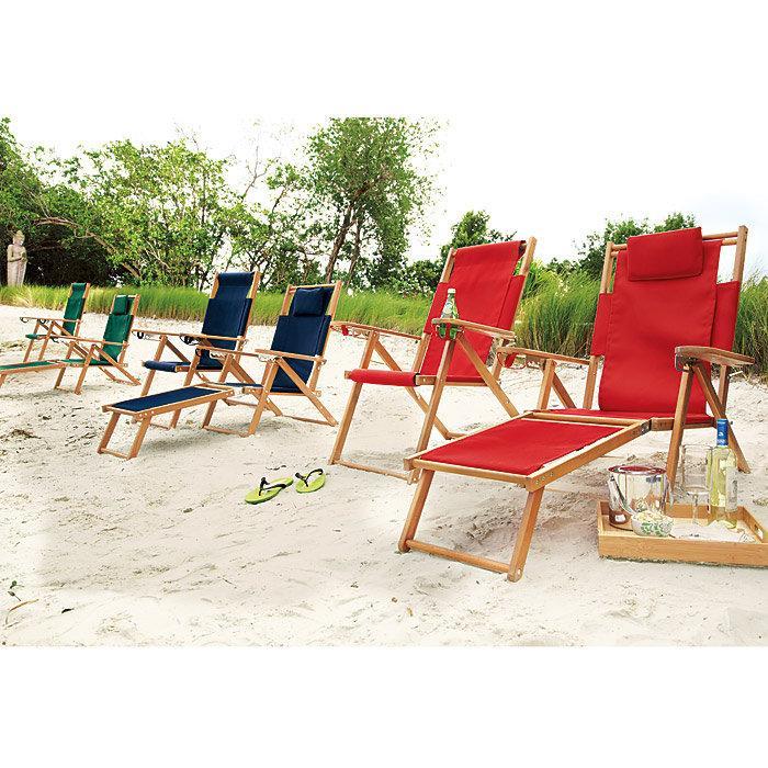 What makes Cape Cod Beach Chairs the best beach chairs?Optional accessories including footrest, storage pockets and more! 