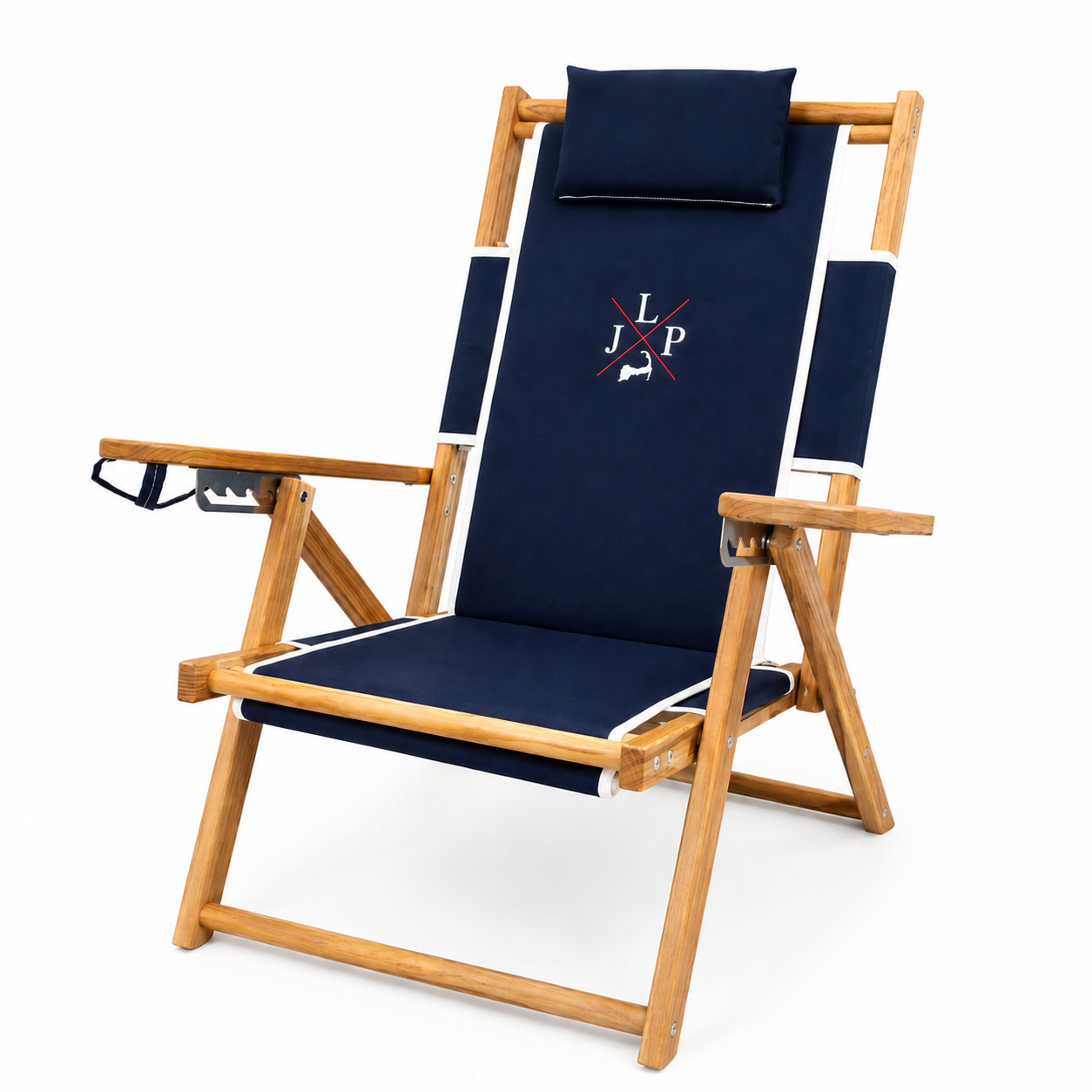 Nauset Recliner Trimmed Navy