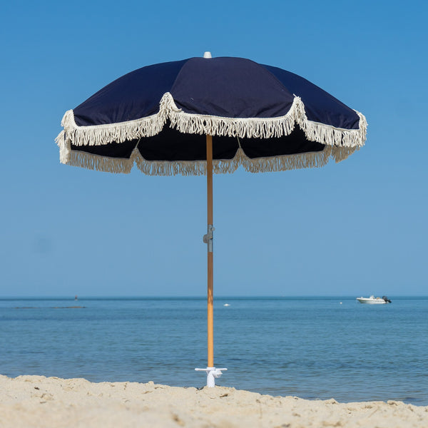 Premium Beach Umbrella- Navy