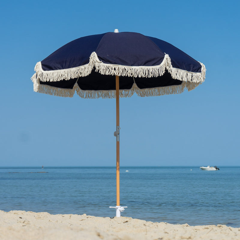 Premium Beach Umbrella- Navy