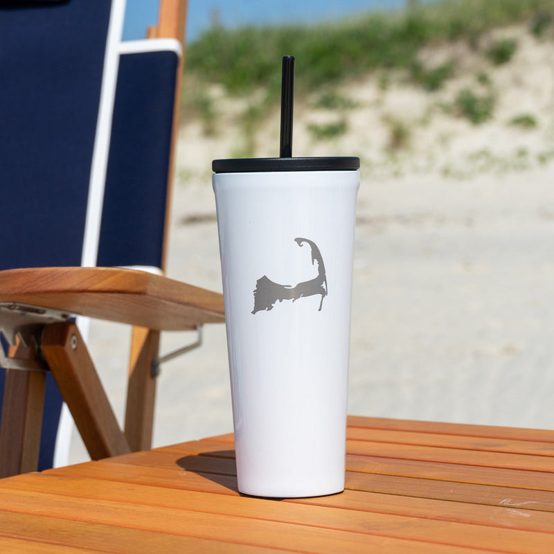 Cape Cod Cold Cup with Straw