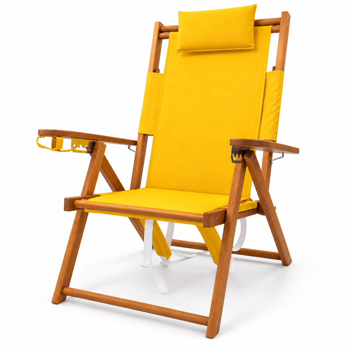 Great Island Backpack Beach Chair- Yellow