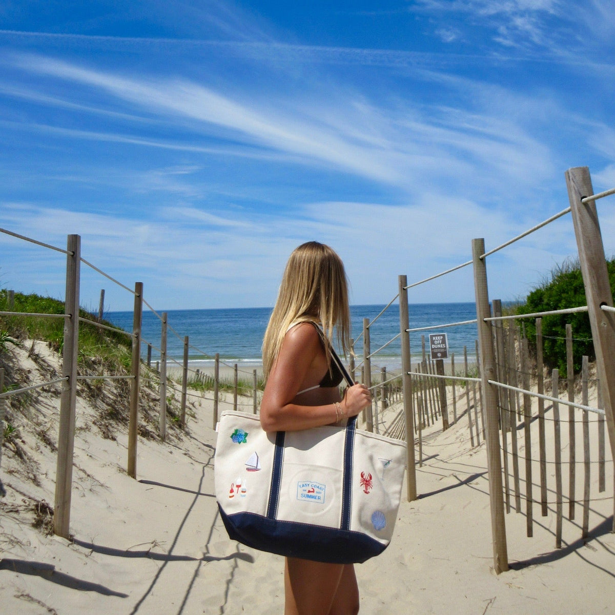 East Coast Summer Tote Bag