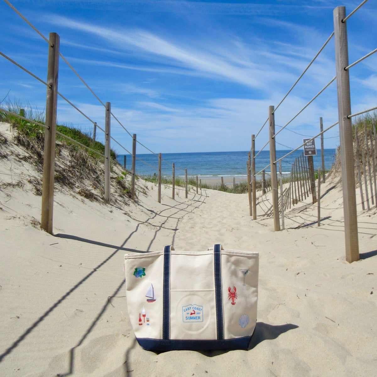 East Coast Summer Tote Bag