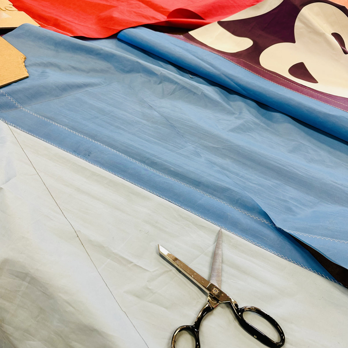 Custom Sailcloth Beach and Deck Chair