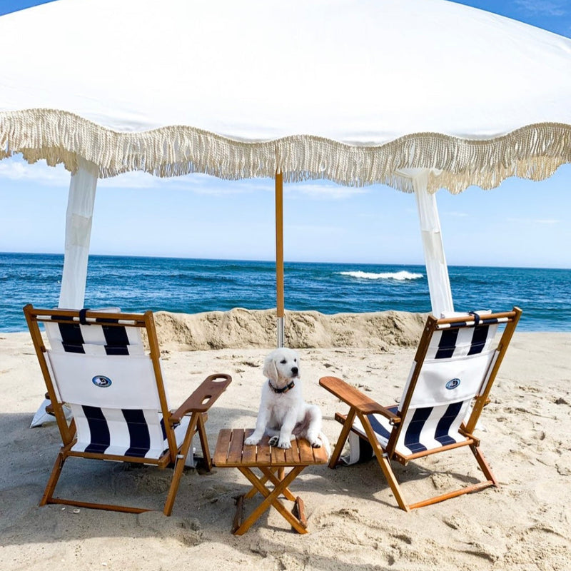 Premium Beach Cabana- Cloud White