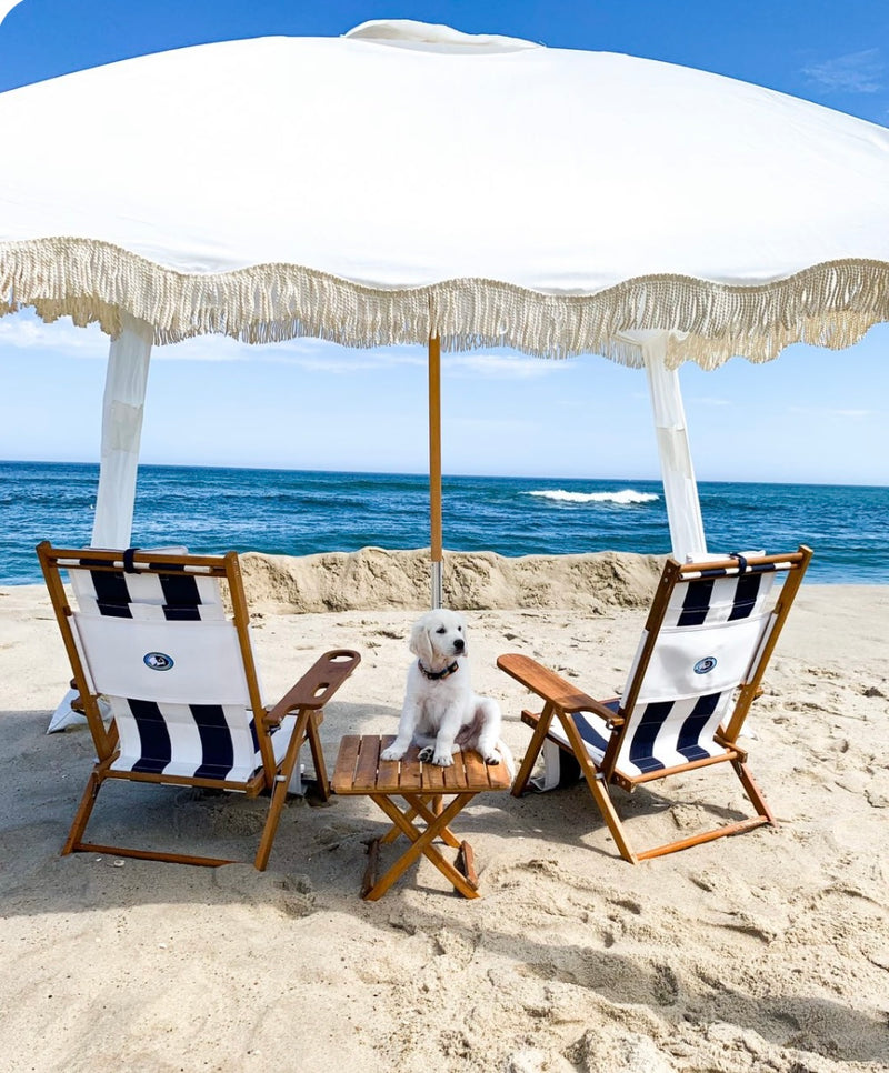 Premium Beach Cabana- Cloud White