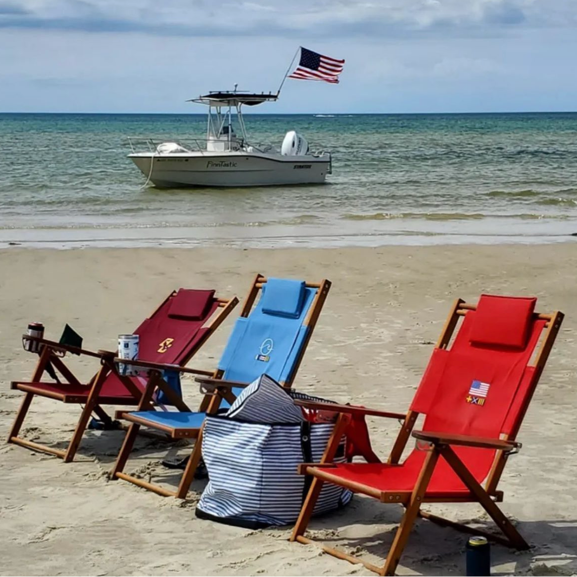 Nauset Recliner- Red