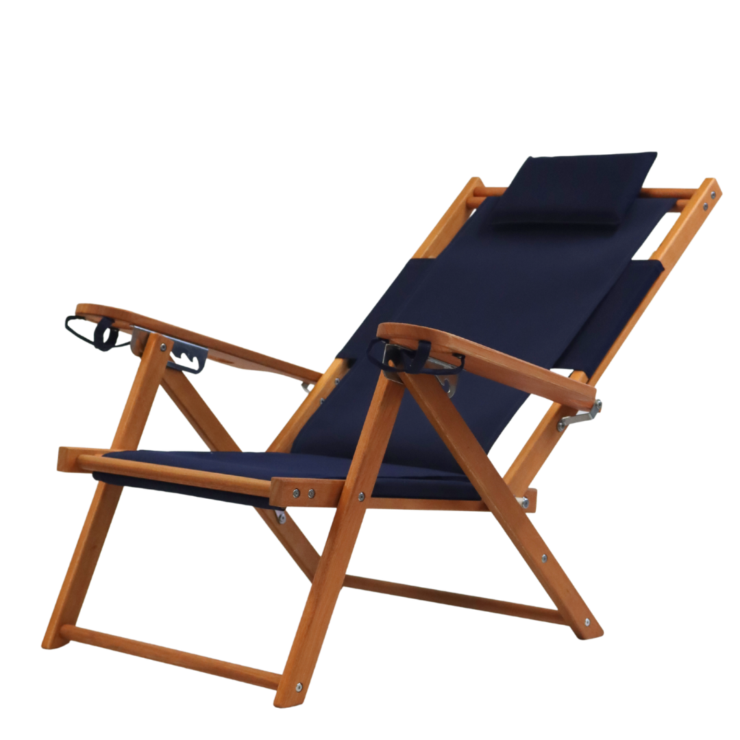Nauset Recliner- Navy Blue
