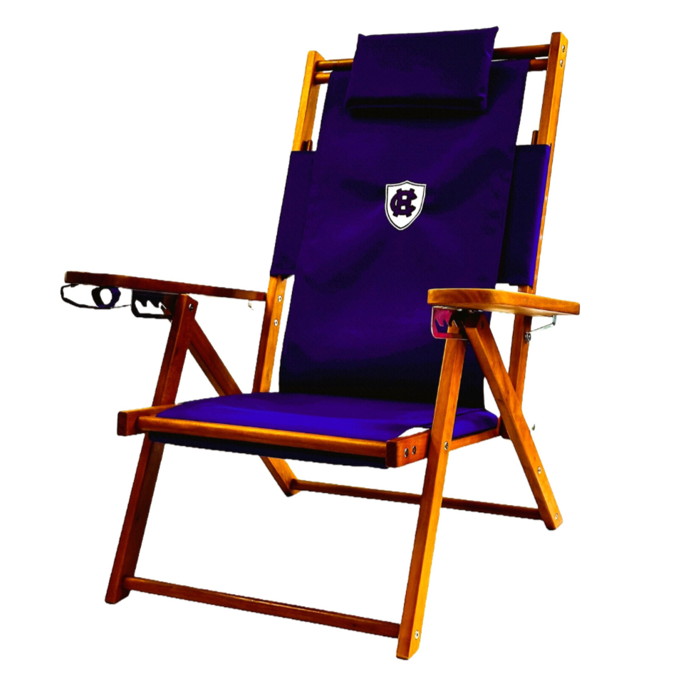 Holy Cross Logo Beach Chair