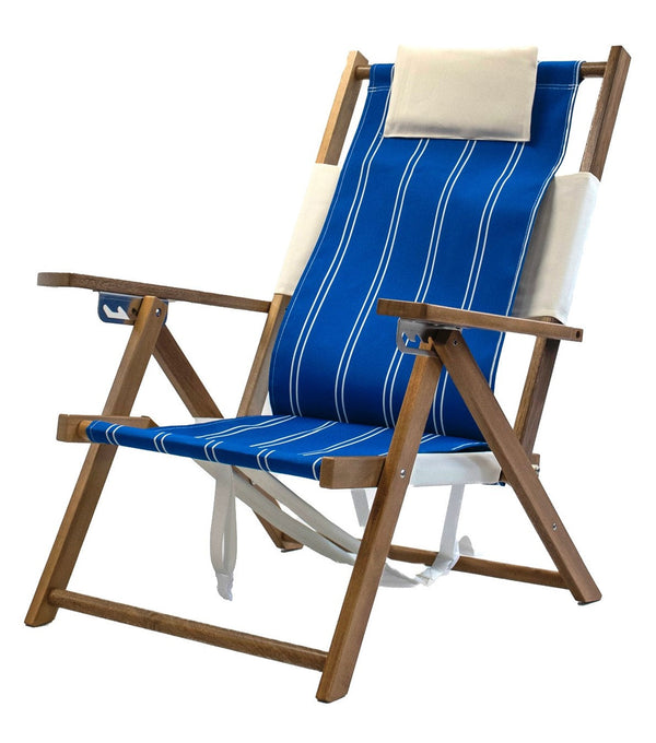 Islander Backpack Chair- Summer Cottage Stripe W/S