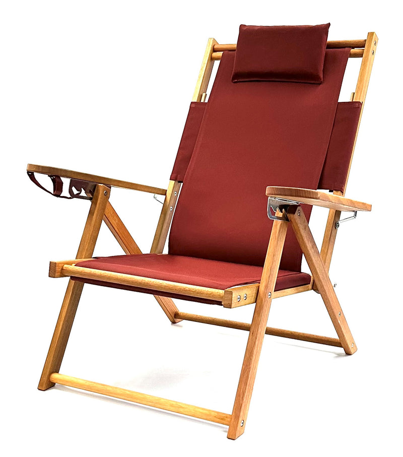 Nauset Recliner- Collegiate Burgundy