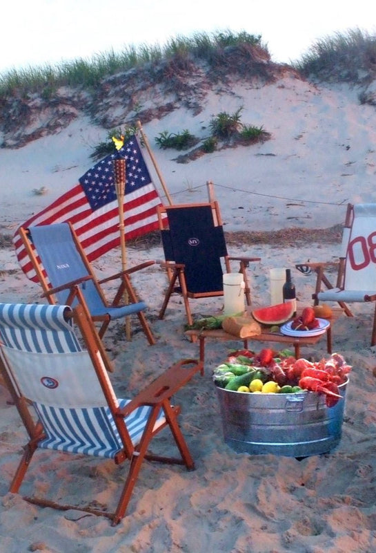 Your Cape Cod clambake is not complete without a set of Cape Cod Beach Chairs