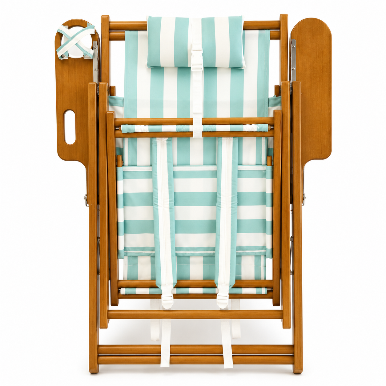 High Tide Backpack Chair- Sea Foam Stripe