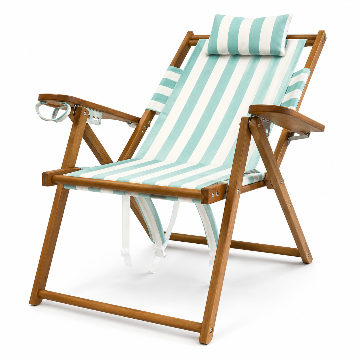 High Tide Backpack Chair- Sea Foam Stripe