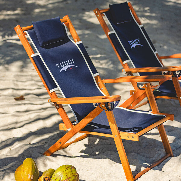 Nauset Recliner Trimmed Navy