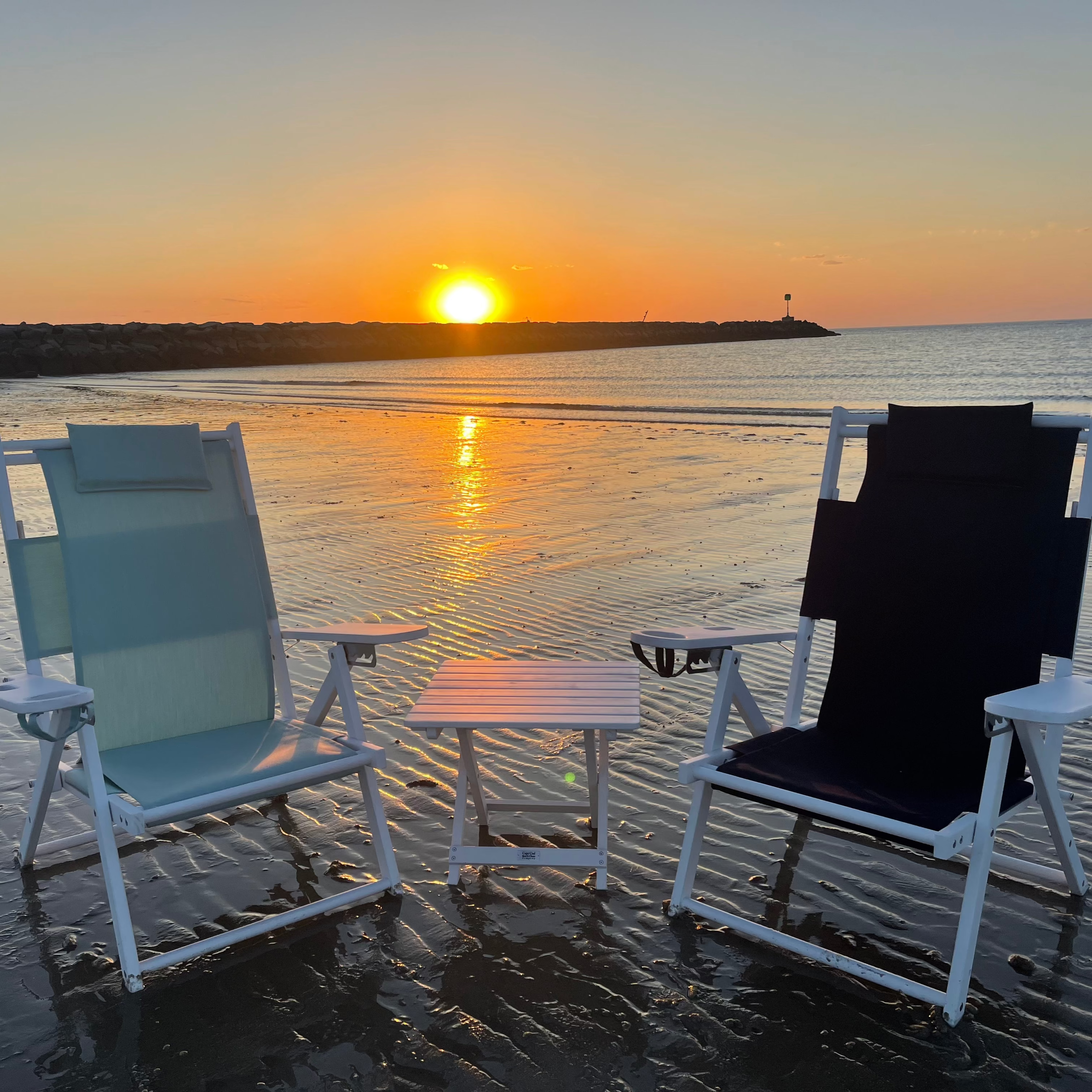 Sandy Neck Beach Table- Coastal White