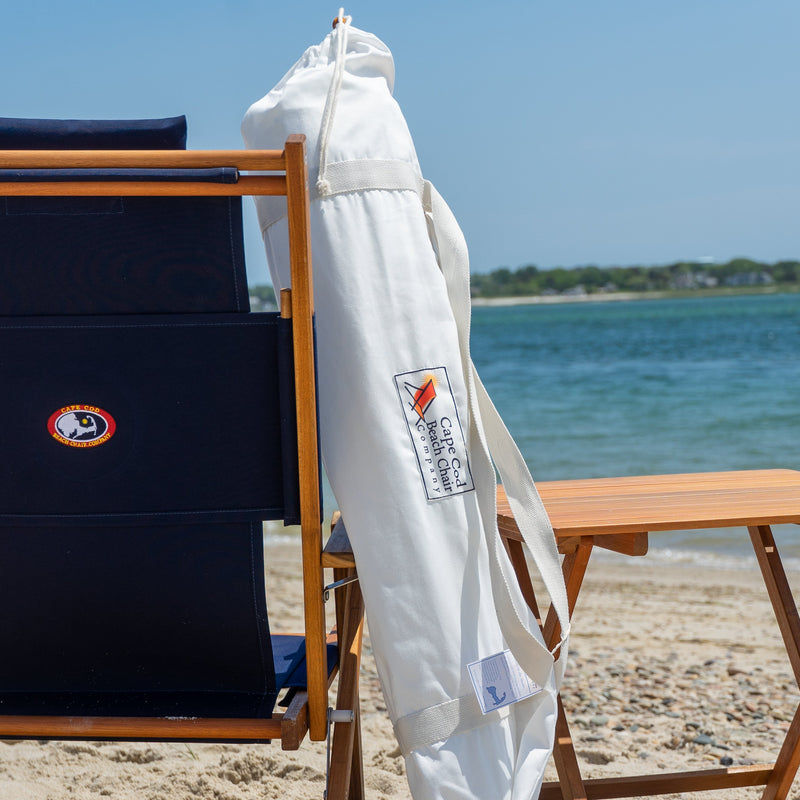 Premium Beach Umbrella- Cloud White