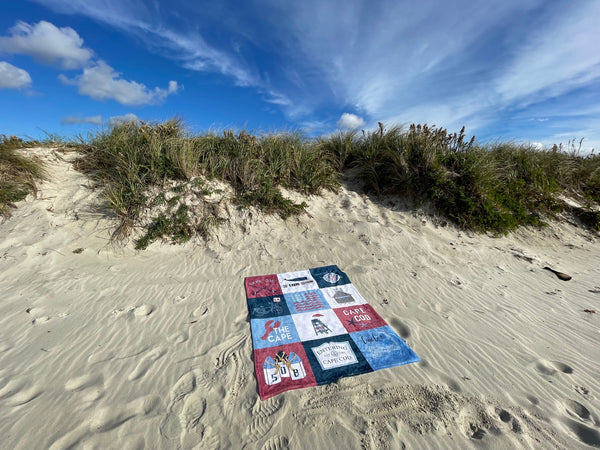 Patchwork Cape Cod Beach Blanket